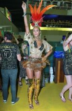 ADRIANA LIMA and LAIS RIBEIRO at Carnaval Holidays in Rio De Janeiro 02/11/2018
