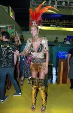 ADRIANA LIMA and LAIS RIBEIRO at Carnaval Holidays in Rio De Janeiro 02/11/2018