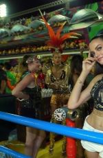 ADRIANA LIMA and LAIS RIBEIRO at Carnaval Holidays in Rio De Janeiro 02/11/2018