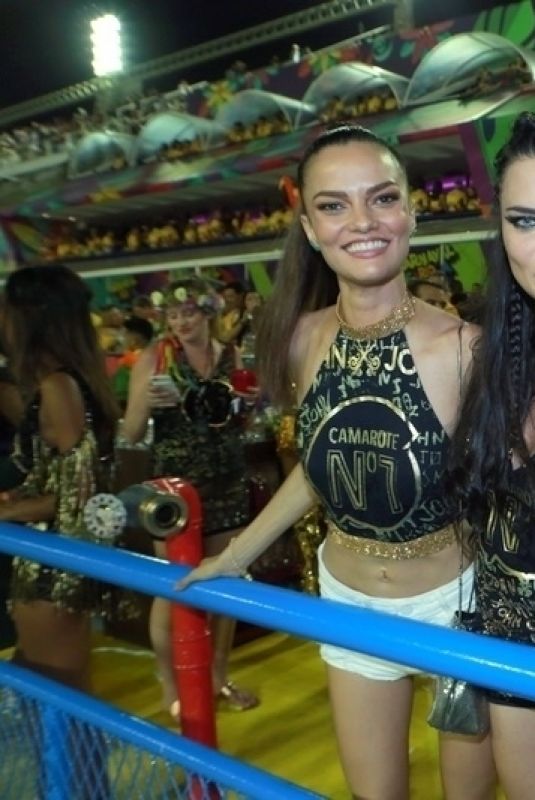 ADRIANA LIMA and LAIS RIBEIRO at Carnaval Holidays in Rio De Janeiro 02/11/2018