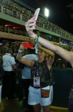 ADRIANA LIMA and LAIS RIBEIRO at Carnaval Holidays in Rio De Janeiro 02/11/2018