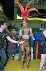 ADRIANA LIMA and LAIS RIBEIRO at Carnaval Holidays in Rio De Janeiro 02/11/2018