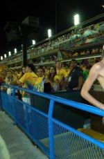ADRIANA LIMA and LAIS RIBEIRO at Carnaval Holidays in Rio De Janeiro 02/11/2018