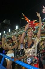 ADRIANA LIMA and LAIS RIBEIRO at Carnaval Holidays in Rio De Janeiro 02/11/2018