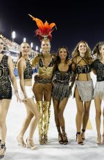 ADRIANA LIMA, BARBARA FIALHO, JASMINE TOOKES, FERNANDA TAVARES, CAROL FRANCISCHINI and FERNANDA LIZ at Carneval in Rio De Janeiro 02/12/2018