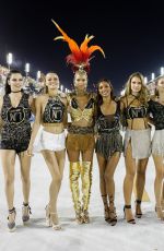 ADRIANA LIMA, BARBARA FIALHO, JASMINE TOOKES, FERNANDA TAVARES, CAROL FRANCISCHINI and FERNANDA LIZ at Carneval in Rio De Janeiro 02/12/2018