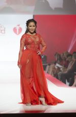 ADRIENNE BAILON in Gown by Galia Lahav at Red Dress 2018 Collection Fashion Show in New York 02/08/2018