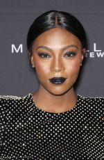 AFIYA BENNETT at Maybelline New York x V Magazine Fashion Week Party in New York 02/11/2018