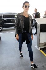 ALESSANDRA AMBROSIO at Los Angeles International Airport 02/02/2018