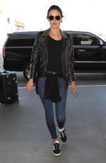 ALESSANDRA AMBROSIO at Los Angeles International Airport 02/02/2018