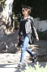 ALESSANDRA AMBROSIO Leaves Her House in Brentwood 02/02/2018