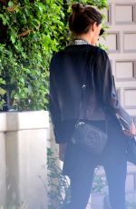 ALESSANDRA AMBROSIO Leaves Her House in Brentwood 02/02/2018