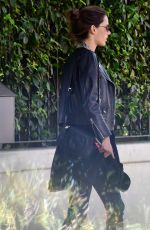 ALESSANDRA AMBROSIO Leaves Her House in Brentwood 02/02/2018