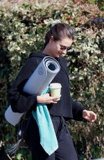 ALESSANDRA AMBROSIO Leaves Yoga Class in Brentwood 02/26/2018