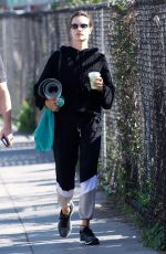 ALESSANDRA AMBROSIO Leaves Yoga Class in Brentwood 02/26/2018