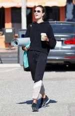 ALESSANDRA AMBROSIO Leaves Yoga Class in Brentwood 02/26/2018