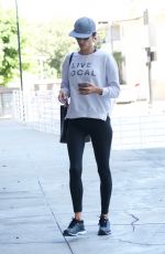 ALESSANDRA AMBROSIO Out and About in Brentwood 02/24/2018