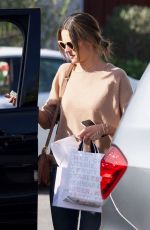 ALESSANDRA AMBROSIO Out Shopping in Los Angeles 02/01/2018