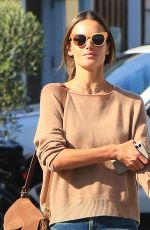 ALESSANDRA AMBROSIO Out Shopping in Los Angeles 02/01/2018