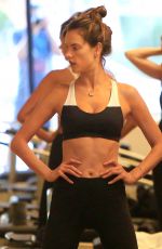 ALESSANRA AMBROSIO at Pilates Class in Brentwood 02/08/2018