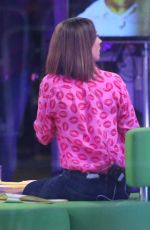 ALEX JONES at The One Show in London 02/14/2018