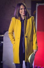 ALEX JONES on the Set of The One Show in London 02/21/2018