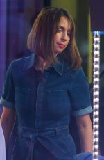 ALEX JONES on the Set of The One Show in London 02/21/2018