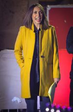 ALEX JONES on the Set of The One Show in London 02/21/2018