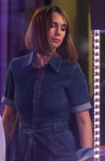 ALEX JONES on the Set of The One Show in London 02/21/2018