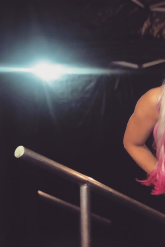 ALEXA BLISS at WWE Elimination Chamber in Las Vegas 02/25/2018