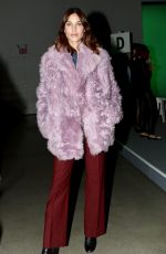 ALEXA CHUNG at Adam Selman Show in New York 02/08/2018