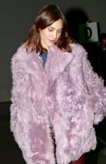 ALEXA CHUNG at Adam Selman Show in New York 02/08/2018