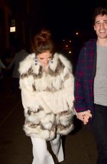 ALEXANDRA BINKY FELSTEAD at Valentine’s Party at Libertine Nightclub in London 02/08/2018