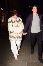ALEXANDRA BINKY FELSTEAD at Valentine’s Party at Libertine Nightclub in London 02/08/2018