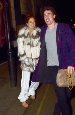 ALEXANDRA BINKY FELSTEAD at Valentine’s Party at Libertine Nightclub in London 02/08/2018