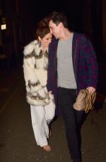 ALEXANDRA BINKY FELSTEAD at Valentine’s Party at Libertine Nightclub in London 02/08/2018
