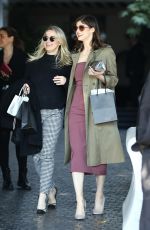 ALEXANDRA DADDARIO Leaves CFDA Luncheon at Chateau Marmont in Los Angeles 02/20/2018