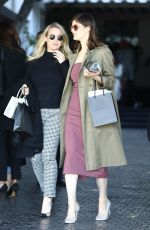 ALEXANDRA DADDARIO Leaves CFDA Luncheon at Chateau Marmont in Los Angeles 02/20/2018