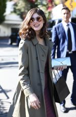ALEXANDRA DADDARIO Leaves CFDA Luncheon at Chateau Marmont in Los Angeles 02/20/2018