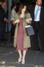ALEXANDRA DADDARIO Leaves CFDA Luncheon at Chateau Marmont in Los Angeles 02/20/2018