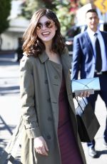 ALEXANDRA DADDARIO Leaves CFDA Luncheon at Chateau Marmont in Los Angeles 02/20/2018