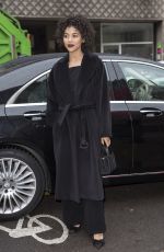 ALEXANDRA SHIPP Leaves Max Mara Fashion Show in Milan 02/22/2018
