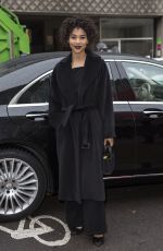 ALEXANDRA SHIPP Leaves Max Mara Fashion Show in Milan 02/22/2018