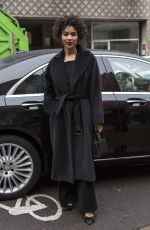 ALEXANDRA SHIPP Leaves Max Mara Fashion Show in Milan 02/22/2018