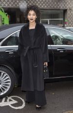 ALEXANDRA SHIPP Leaves Max Mara Fashion Show in Milan 02/22/2018