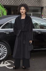 ALEXANDRA SHIPP Leaves Max Mara Fashion Show in Milan 02/22/2018