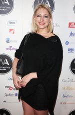 ALI BASTIAN at Whatsonstage Awards in London 02/25/2018