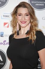 ALICE FEARN at Whatsonstage Awards in London 02/25/2018