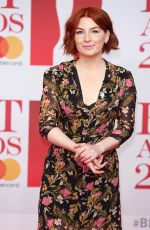 ALICE LEVINE at Brit Awards 2018 in London 02/21/2018