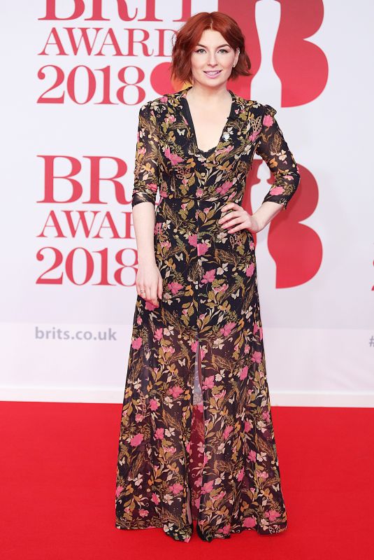 ALICE LEVINE at Brit Awards 2018 in London 02/21/2018